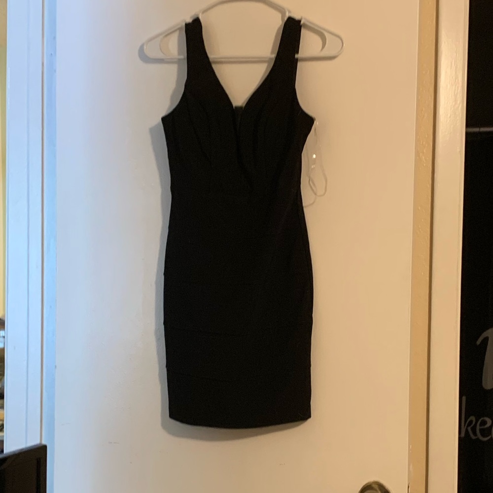 Cute Black Midi Dress